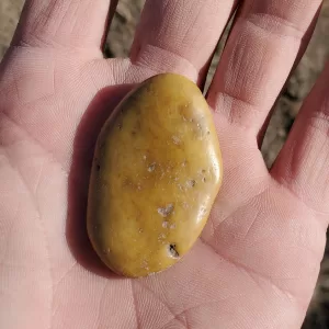 Pocket rock worry stone